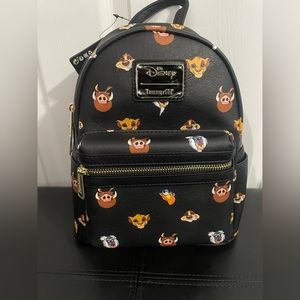 Disney X Loungefly RARE The Lion King First Edition Character mini backpack